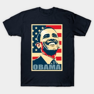 Barack Obama Poster Pop Art T-Shirt